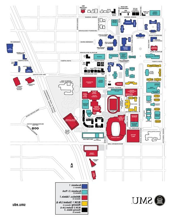 SMU Campus Districts