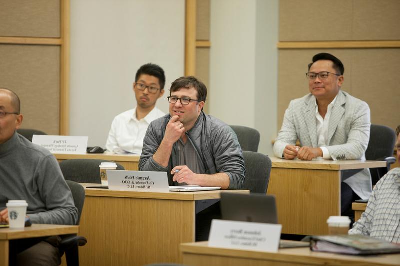 Cofounder and COO in an SMU Executive Education course